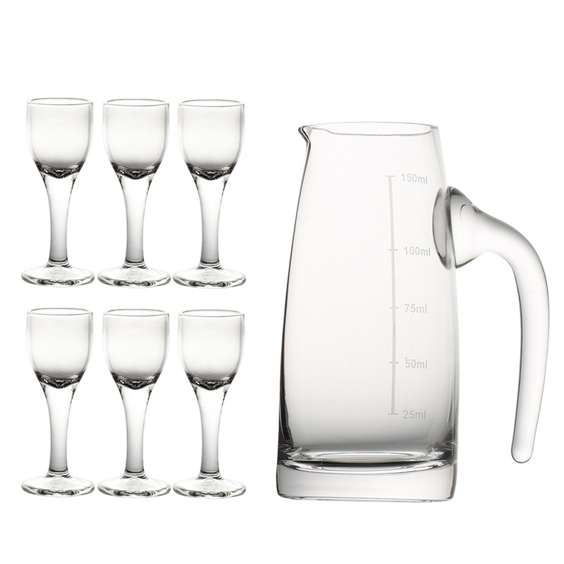 Creative glass small tall white wine glass 10ml5ml