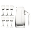 Creative glass small tall white wine glass 10ml5ml