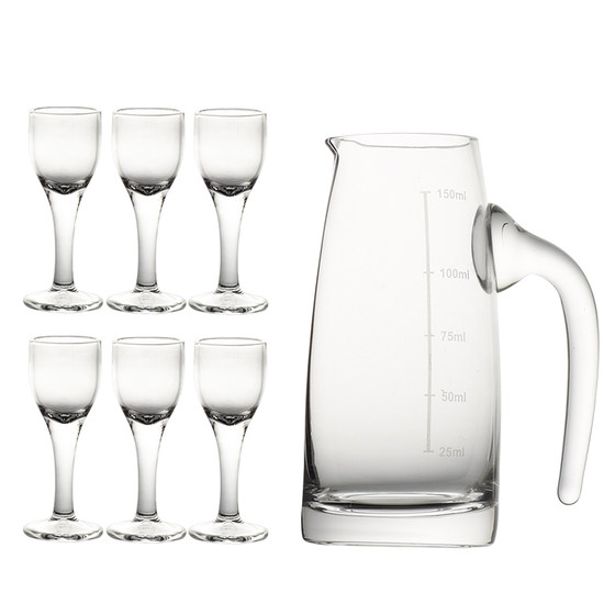 Creative glass small tall white wine glass 10ml5ml
