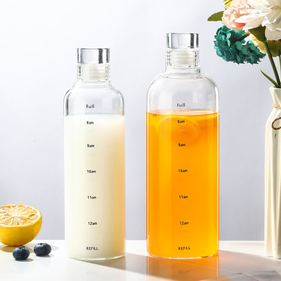 Multipurpose glass graduated cup