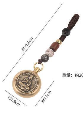 十二生肖本命佛汽车黄铜
