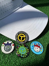 Men and womens golf hat clip with magnet Golf Mark brand new ball position Mark Accessories fan Supplies