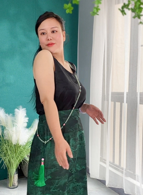 琉璃圆珠女性价比高长项链原创