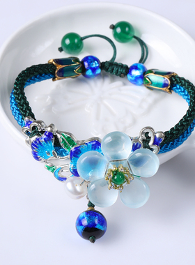 七彩蝶度女性民族风琉璃性价比高