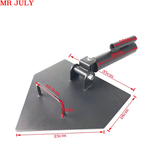 T-shaped explosive gun rack back muscle core training