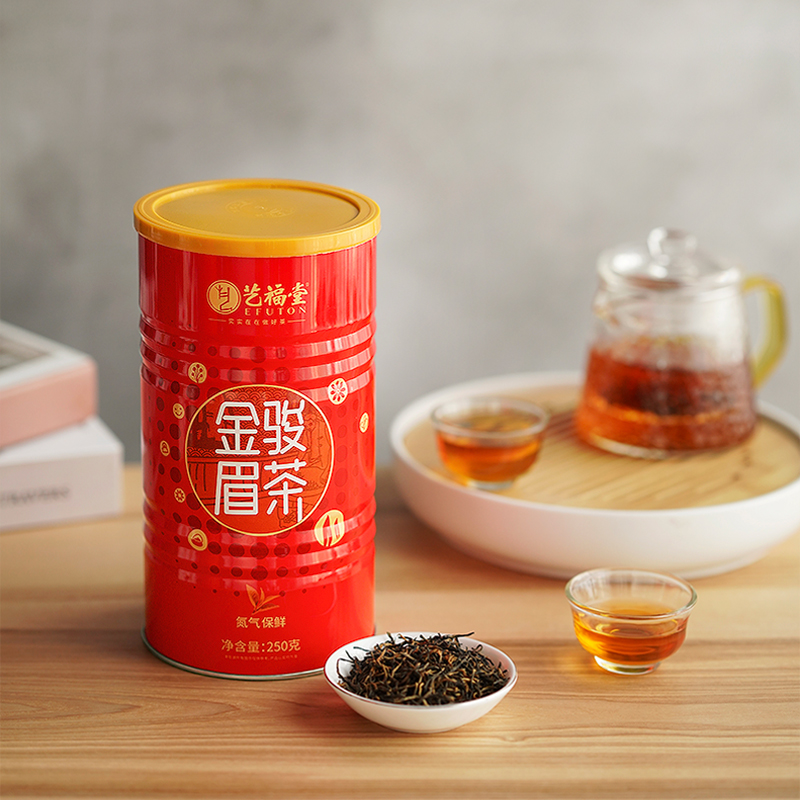 杭州亚运会官方指定用茶，艺福堂 特级浓香型EFU10+金骏眉红茶 250g