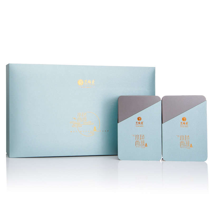 艺福堂茗茶旗舰店[中秋送礼]艺福堂茶叶新茶明前龙井茶水色西湖绿茶高档礼盒装3