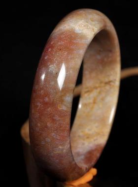 天然印尼无注胶珊瑚玉手镯