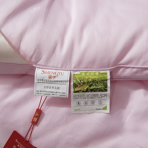 盛宇 Домашнее текстильное волокно цветы с помощью основного волокна двойным человеком. Преимущества Осенни и зимней теплом и зимним ядром