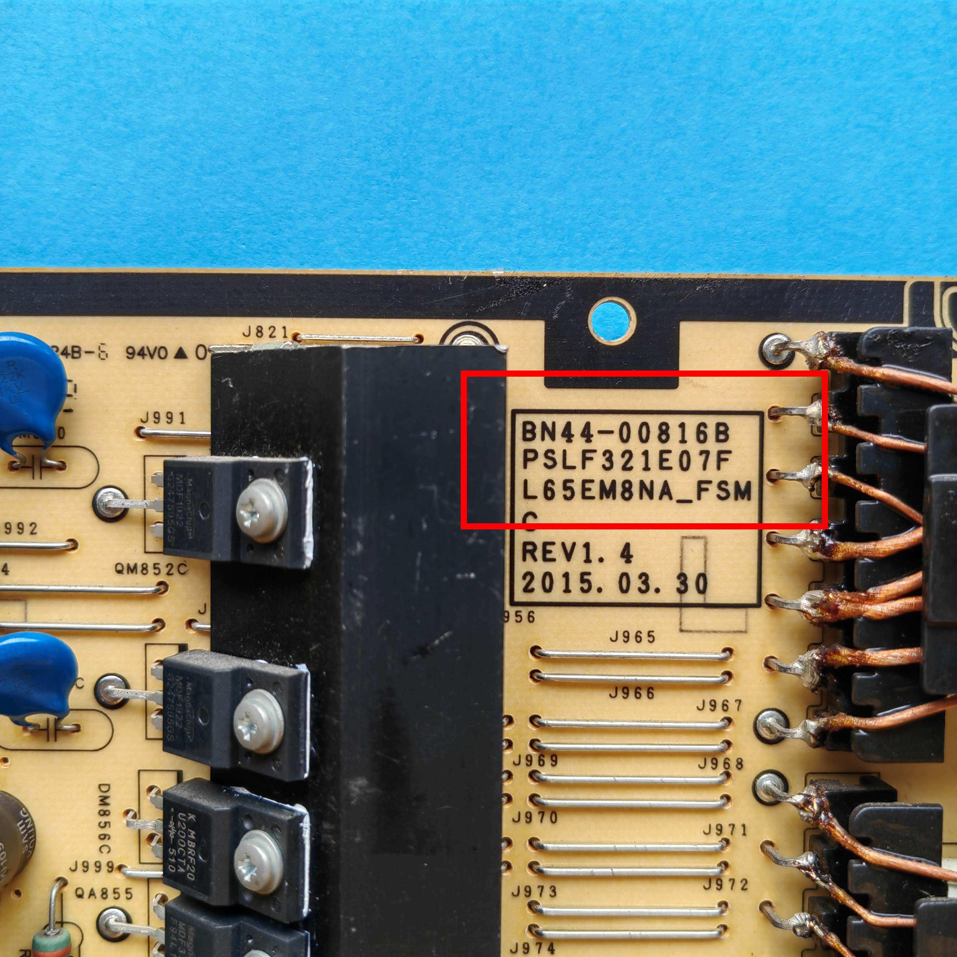 原装三星UA55JS9800J 65JS9800电源板BN44-00816A/B L65EM8NA-FSM - 图3