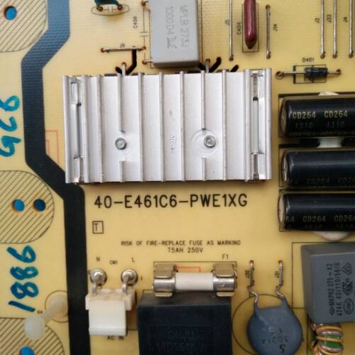 原装TCL L50E5690A-3D E5500A-3D电源板40-E461C6-PWE1XG PWF1XG - 图0