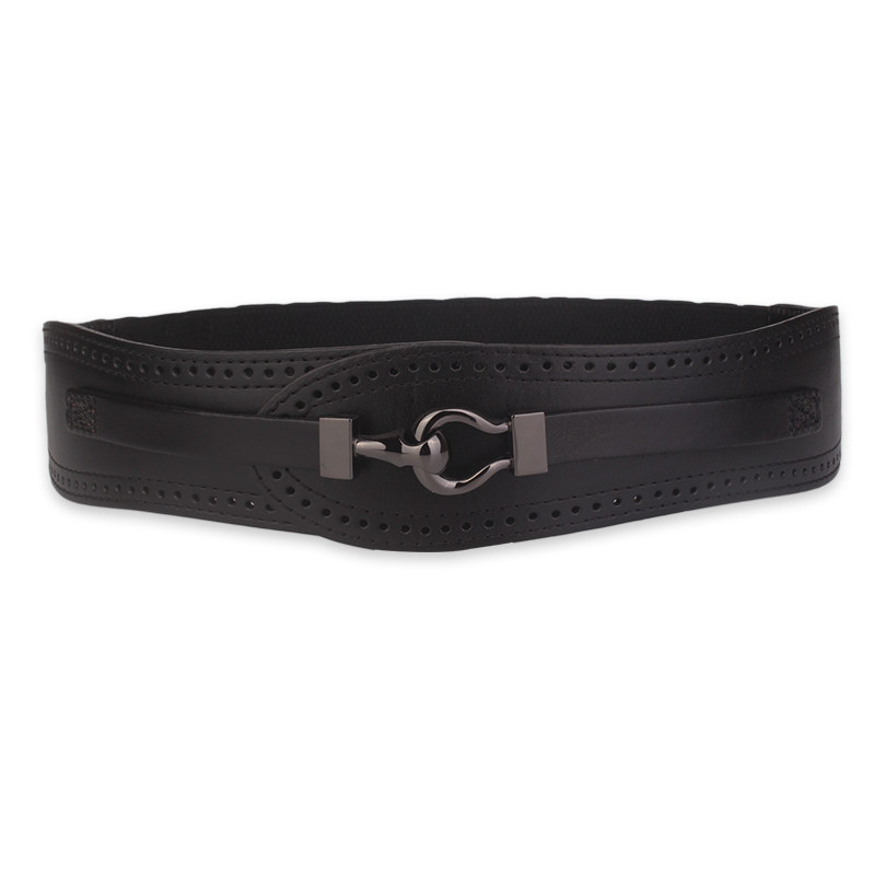 斜搭真皮腰带女欧美连衣裙装饰毛衣 那兰提花腰带/皮带/腰链