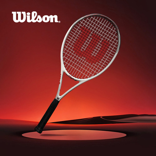 Wilson威尔胜2026新美网碳素男士进阶网球拍一体男初学单人训练拍 - 图0