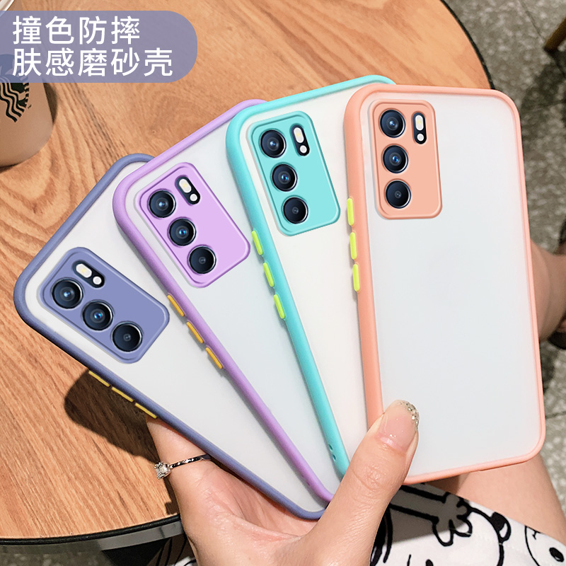 opporeno6手机壳reno6pro镜头全包防摔reno6k女reno6新款reon6por+男op手机套5g透明软硅胶0ppo加0pp0外壳十0 - 图0