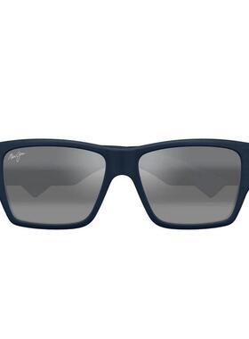 海外代购MauiJim男士太阳眼镜方形框大框户外出行驾驶偏光防晒镜