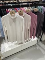 Korea 22 years discounted KL autumn and winter womens outdoor thin velvet semi-high collar undershirt T-shirt TVTBW22502