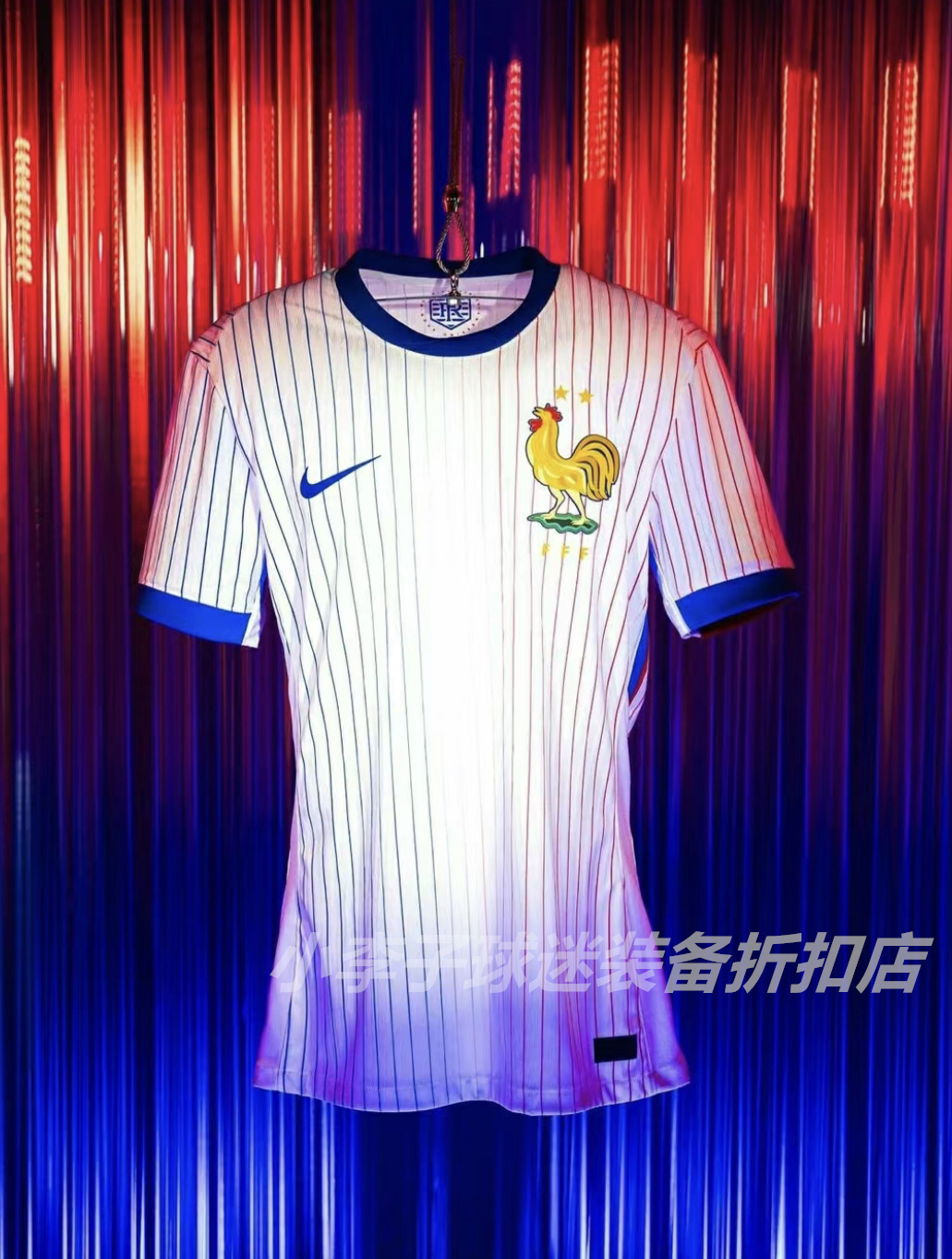 2024欧洲杯法国队10号姆巴佩客场球衣球迷版短袖足球服球员版吉鲁-图3