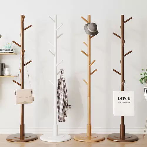 Индивидуальная внутренняя вешалка на пол спальне в форме дерева стойка