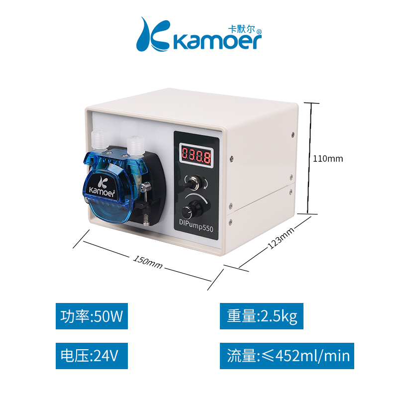 kamoer蠕动泵泵大流量抽水泵灌装机精密食品级实验室控定量恒流泵