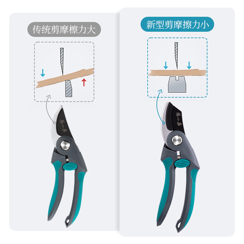 张小泉修枝剪园艺园林花艺花枝剪刀家用树枝果树专用剪枝省力剪刀