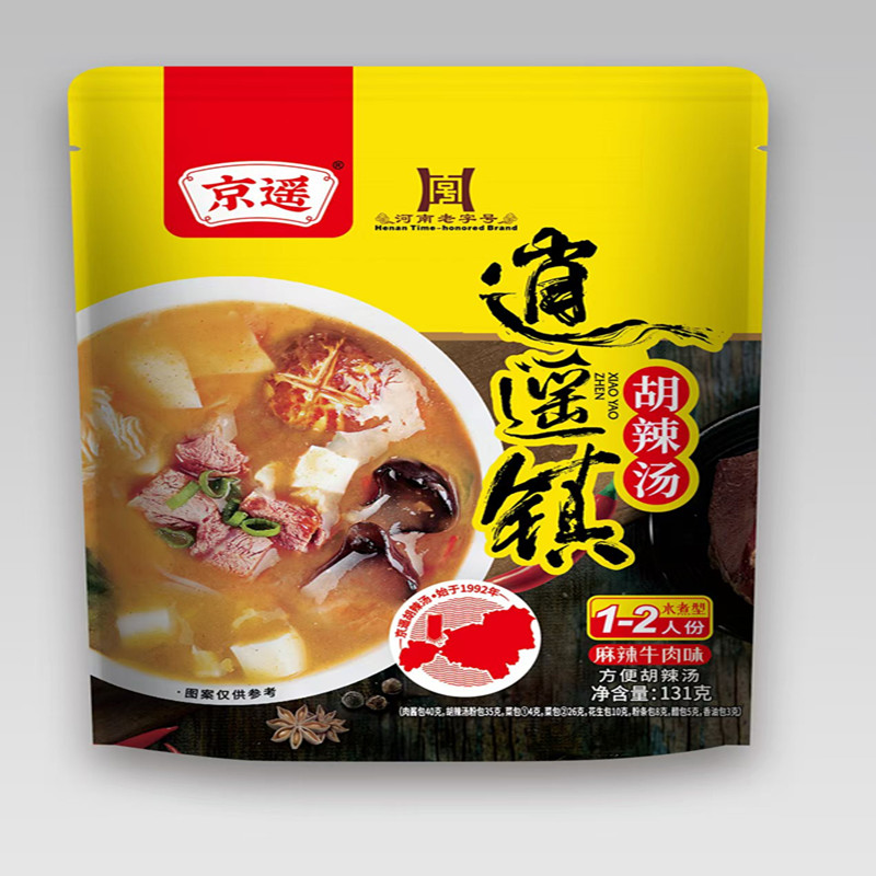 河南周口逍遥镇特产美食 京遥胡辣汤调料包131克五香麻辣牛肉味 - 图0
