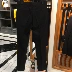 Trung tâm mua sắm quần áo nam GXG với cùng một đoạn phù hợp với nam màu đen phù hợp với kinh doanh quần âu nam # GA114578E - Suit phù hợp