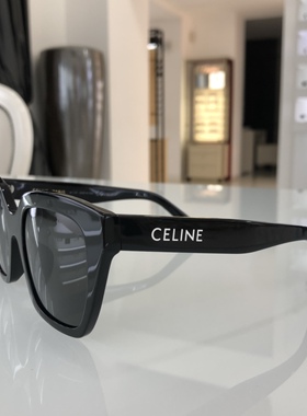 正品代购CELINE方框复古墨镜