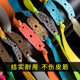 Violently thickened slingshot flat rubber band, high elasticity, high precision, wear-resistant and durable, framed rubber band set, medium-pull slingshot leather