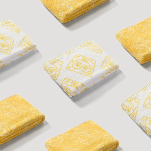 Поролоновое детское антибактериальное хлопковое домашнее милое полотенце для умывания для домашнего использования для влюбленных, хорошо впитывает воду