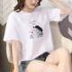 Loose large size fat MM half-sleeve Korean style women casual
