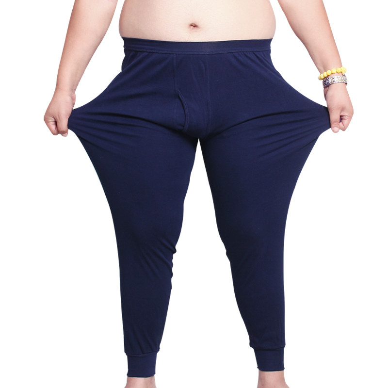 猫人男士纯棉加肥大码秋裤打底内穿线裤爸爸全棉保暖裤中老年防寒,淘宝优惠券,粉丝福利购,淘宝优惠卷