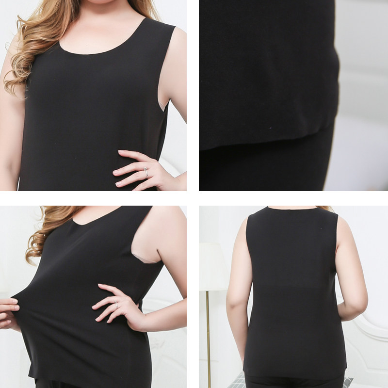 猫人女士无痕背心保暖阳离子双面绒加大码无袖马甲胖mm200斤秋冬,淘宝优惠券,粉丝福利购,淘宝优惠卷