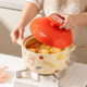 LuLu pig's high-looking casserole can withstand high temperature and dry cooking without cracking