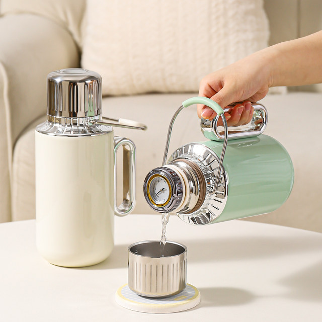 Kawashimaya thermal kettle large capacity household mechanical temperature display