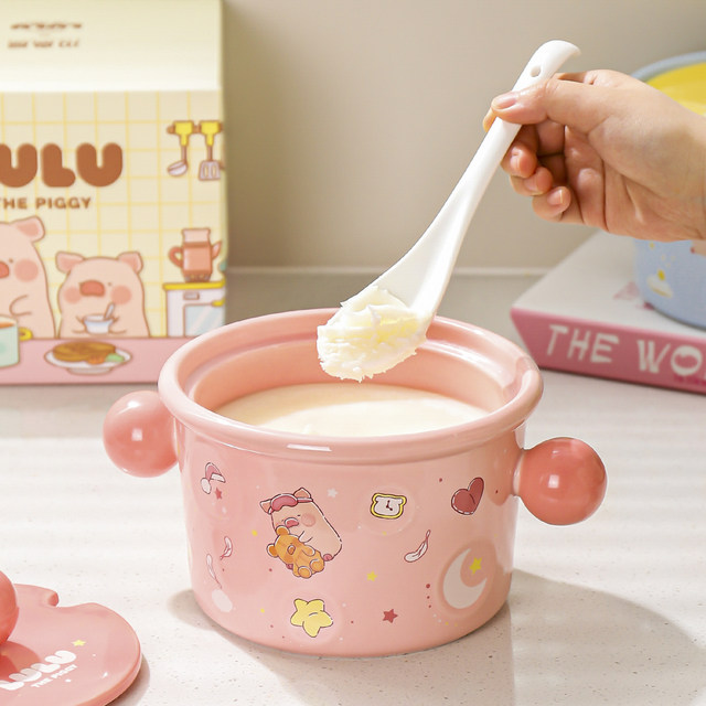 Kawashimaya lulu pig lard jar can be placed in the refrigerator for home use