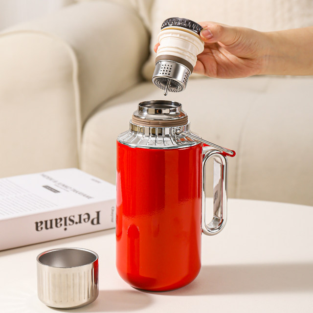 Kawashimaya thermal kettle large capacity household mechanical temperature display