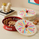 Kawashimaya dried fruit plate household divided snack nut plate