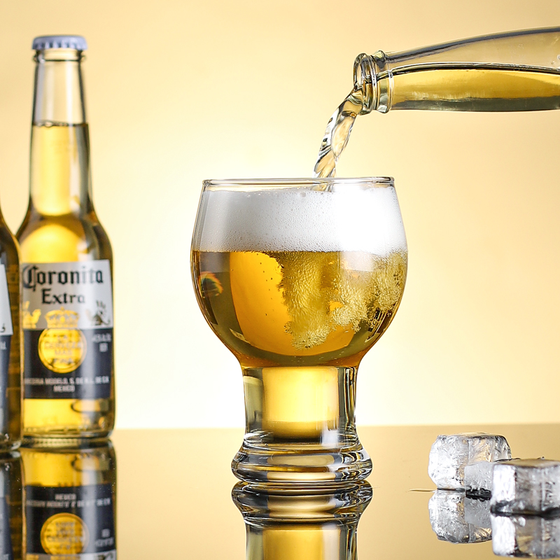 川岛屋2025新款啤酒杯轻奢高档家用网红创意大容量水晶精酿扎啤杯,淘宝优惠券,粉丝福利购,淘宝优惠卷