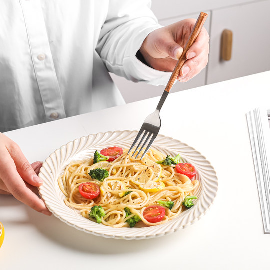 Kawashimaya fork and spoon three-piece set ins style steak knife