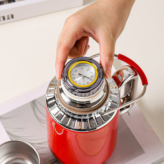 Kawashimaya thermal kettle large capacity household mechanical temperature display