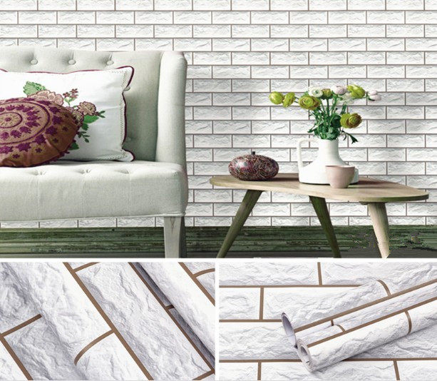 特价pvc墙纸自粘 砖纹 砖块 手工贴纸剪纸壁纸宿舍卧室温馨贴纸,淘宝优惠券,粉丝福利购,淘宝优惠卷