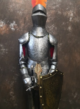 欧式风人物大型武士落地雕塑像