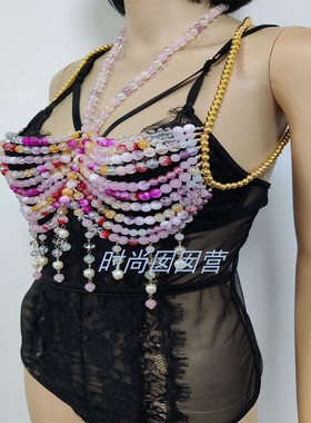 欧美跨境性感夜店演出造型饰品