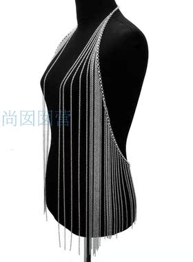 欧美流行身体链body chain 多层挂须身体链BY201 ebay速卖通热销