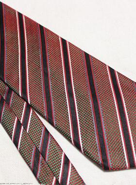 色织蚕丝商务正装手打领带9CM