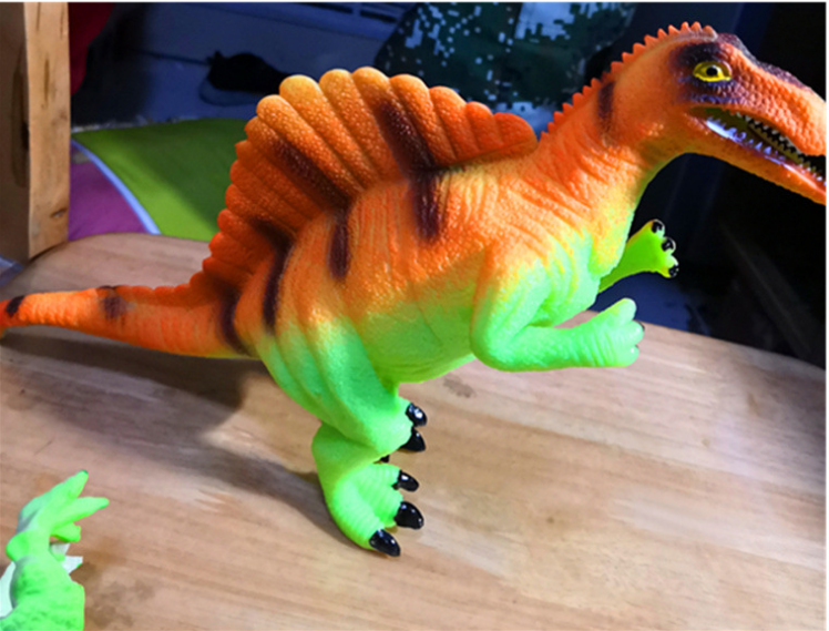 大号30厘米5只套装 海龙 三角龙霸王龙剑龙 腕龙超市热卖玩具恐龙 - 图2