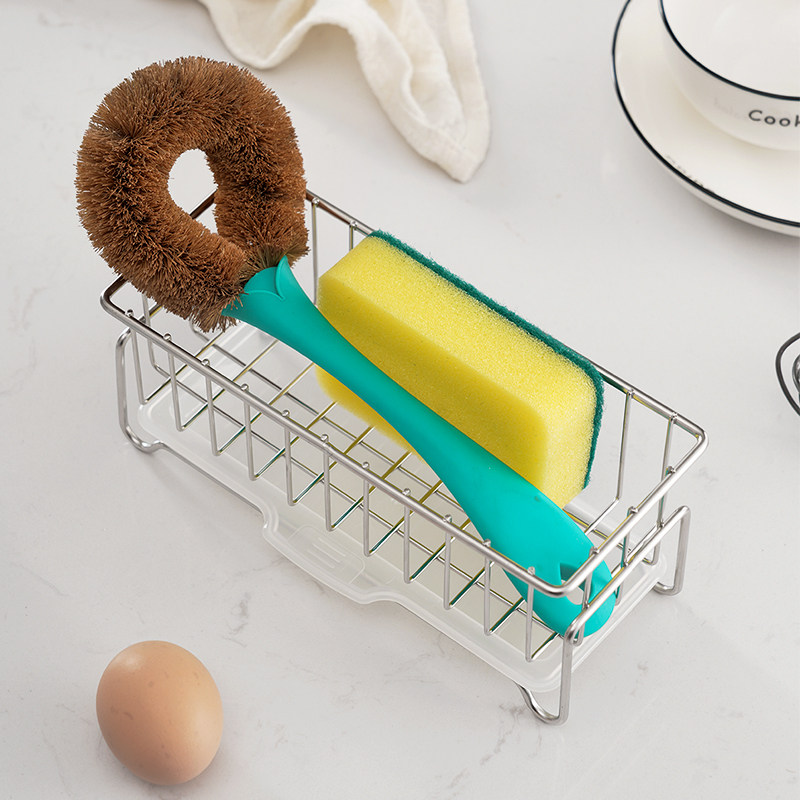 onlycook厨房不锈钢抹布架台面水槽置物架洗碗布沥水架抹布收纳架,淘宝优惠券,粉丝福利购,淘宝优惠卷