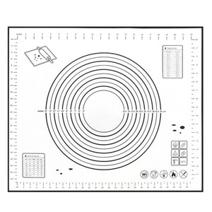 onlycook食品级硅胶垫刻度擀面垫揉面垫子防滑家用烘培工具擀面杖