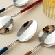 Onlycook304 stainless steel spoon color handle