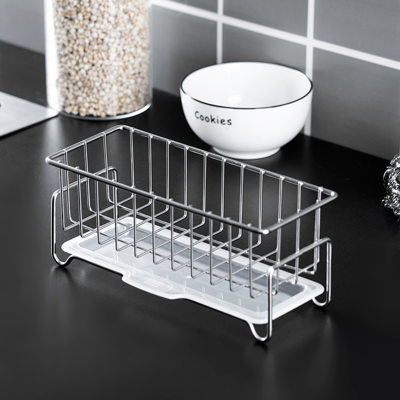 onlycook厨房不锈钢抹布架台面水槽置物架洗碗布沥水架抹布收纳架,淘宝优惠券,粉丝福利购,淘宝优惠卷